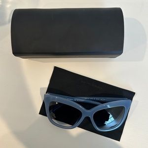 Banana Republic Blue Cat Eye Sunglasses